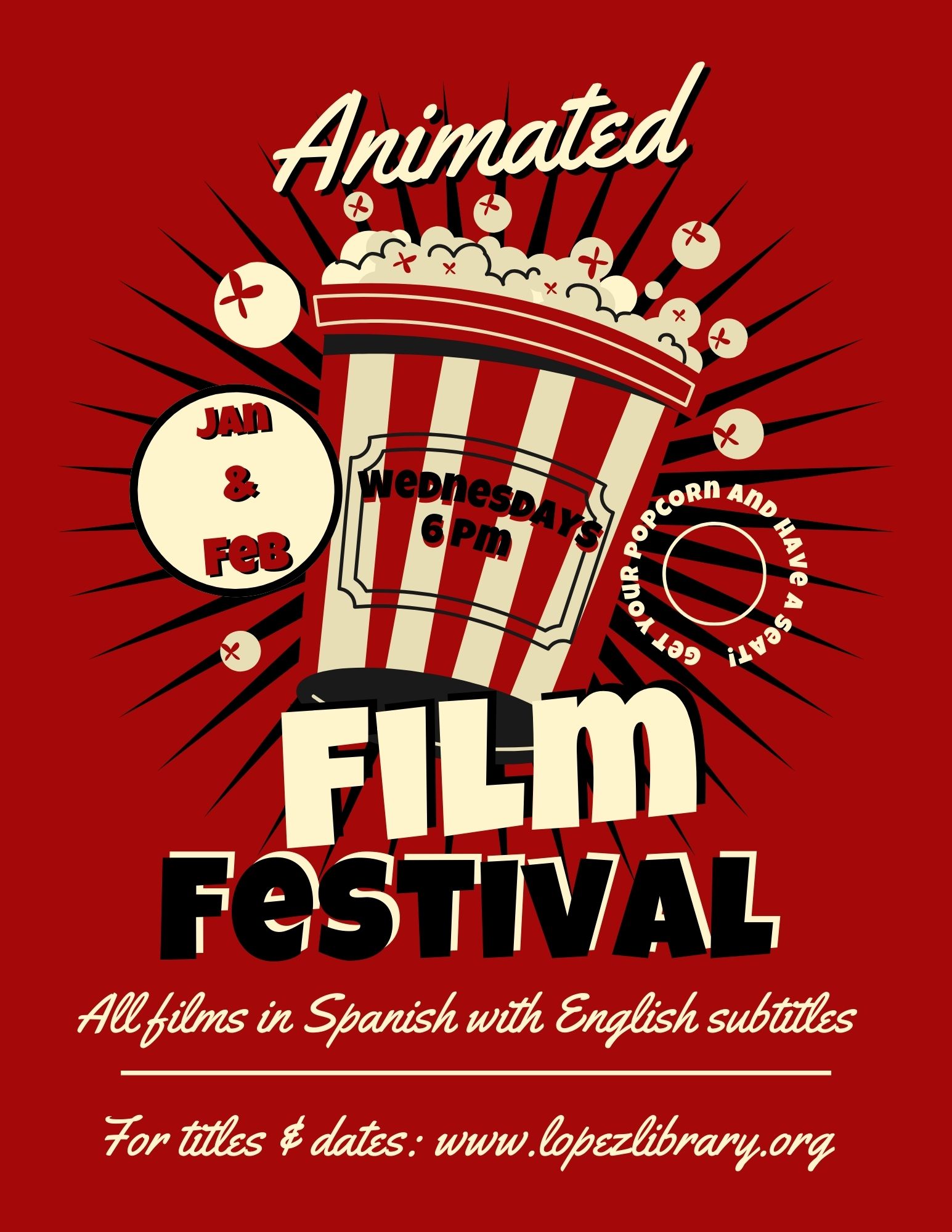 Animated Film Festival/ Festival de Cine Animado Lopez Island Library